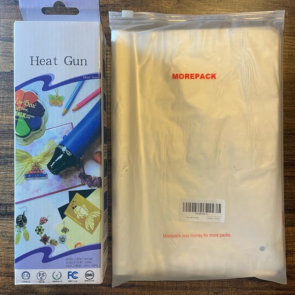 NEW Heat Gun and Shrink Wrap - Picture 3 of 4